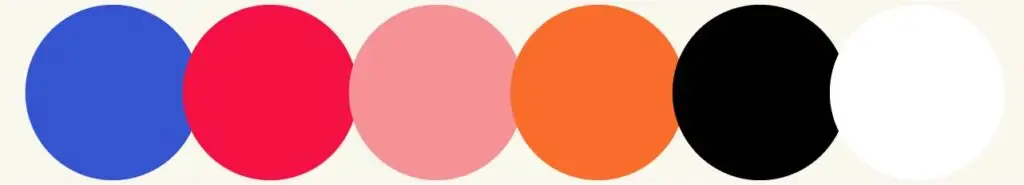 Flöw Studiö farvepalette